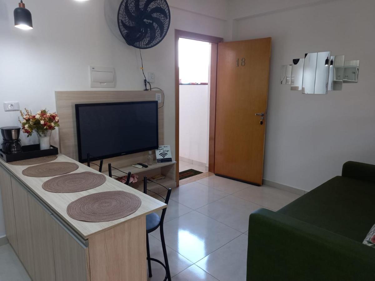 Flat Olimpia Com Area De Churrasqueira Privada E Tudo Novo ภายนอก รูปภาพ